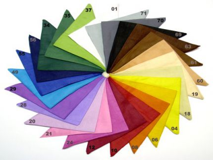 Baumwolltuch ca. 100 x 100 cm Set 5 Stk Bild1