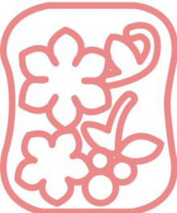 Trockenfilzform Blume von Clover 8924 Bild2