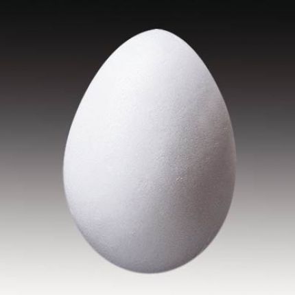 Filzen / Styroporei 6 x 4,5 cm