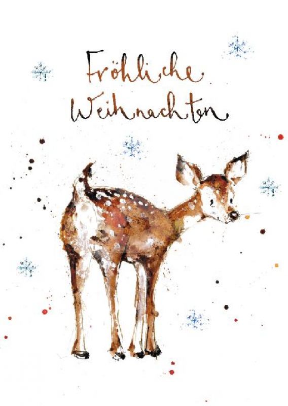 Postkarte für Weihnachten