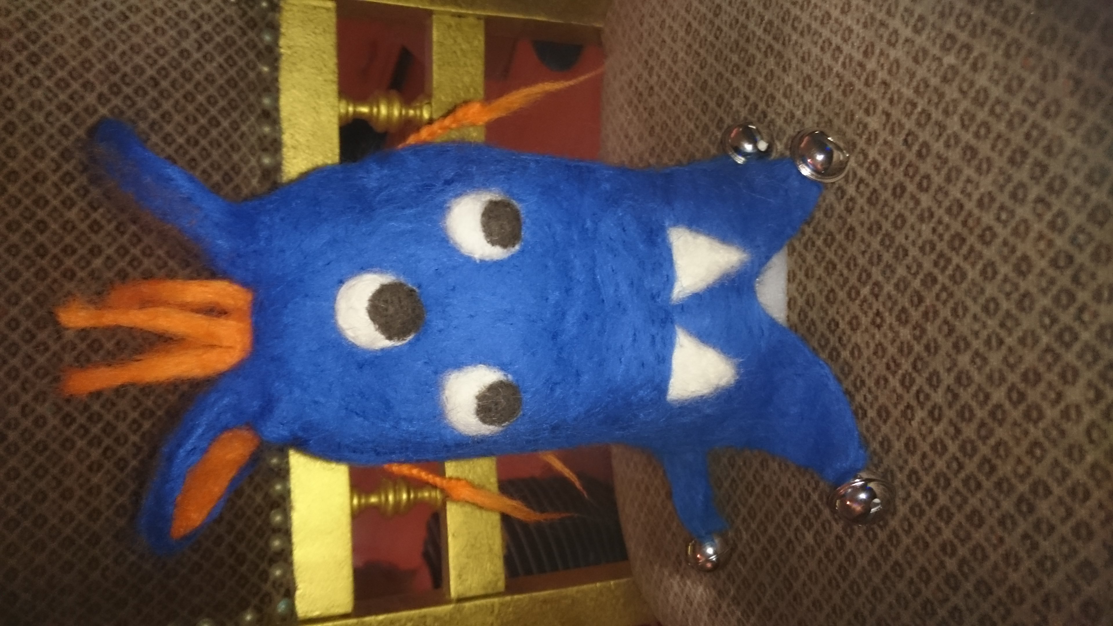 Alien-Handpuppe