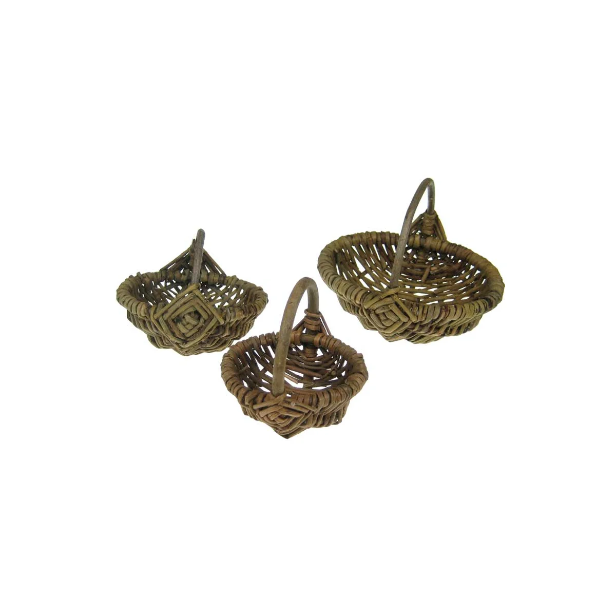 Weidenkörbchen dunkel 1 Stück