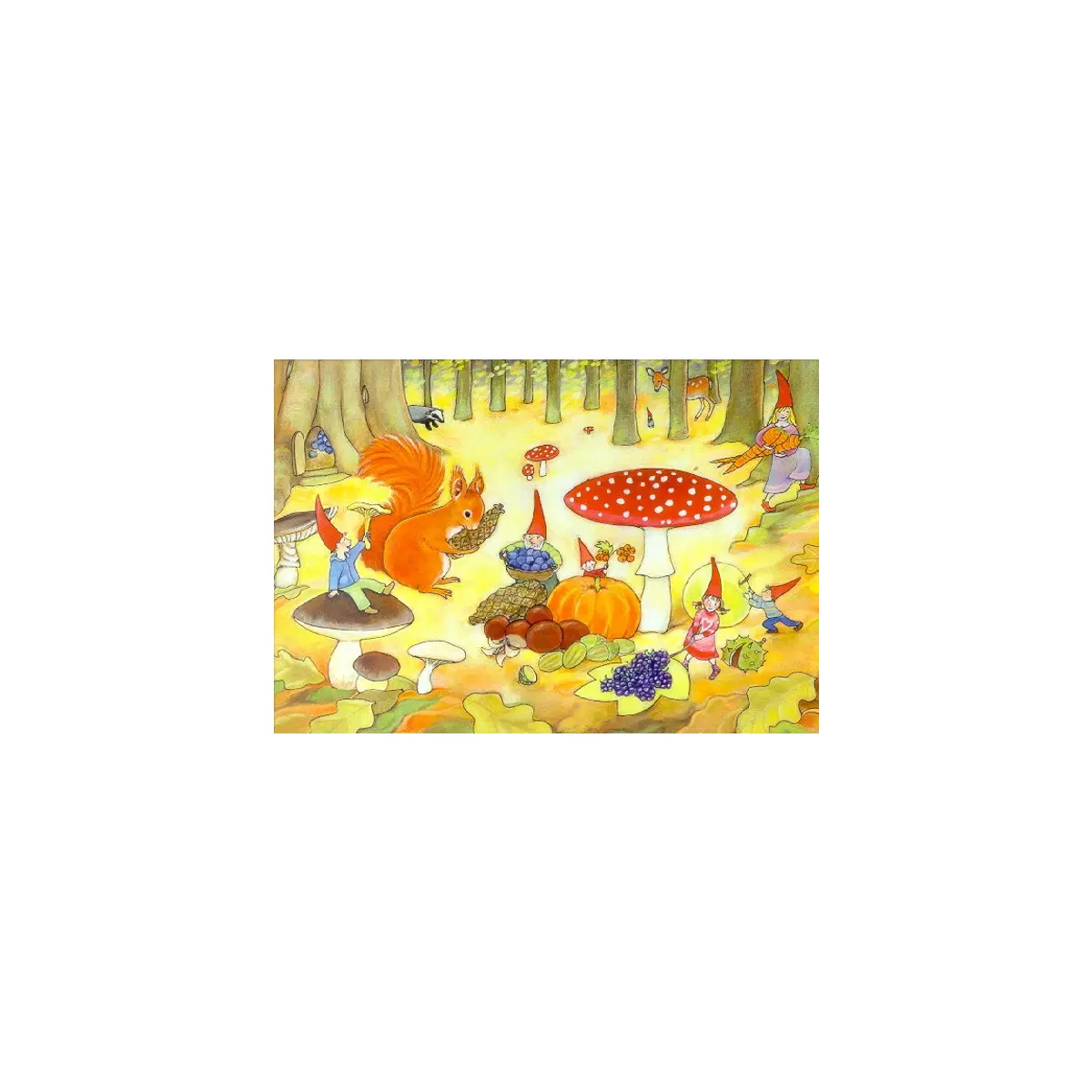 Kunstkarte Herbst Geertje van der Zijpp