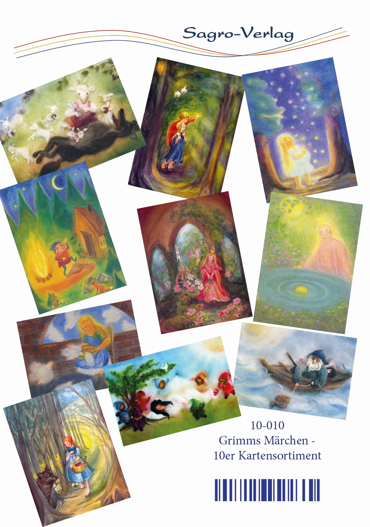 Postkartenset Grimms Märchen 10 Stück Postkartenset Grimms Märchen 10 Stück