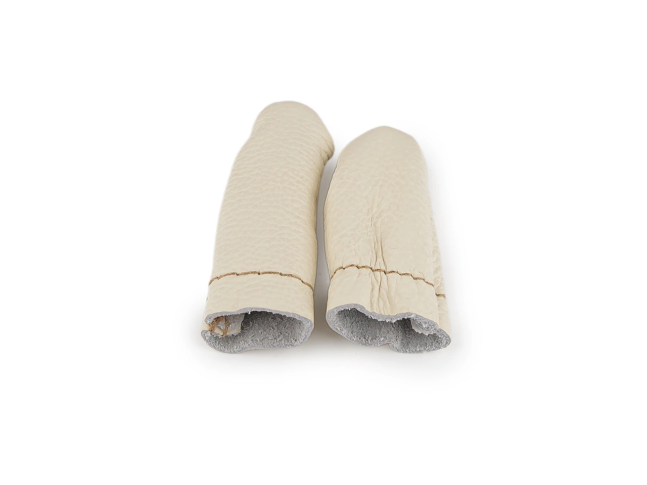 Sicherer Leder-Fingerschutz zum Filzen