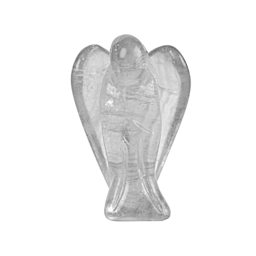 Mini Edelstein Engel aus Bergkristall 3,5 cm