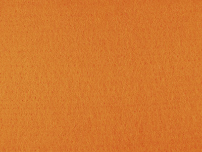 Vorfilz / Nadelfilz in Orange