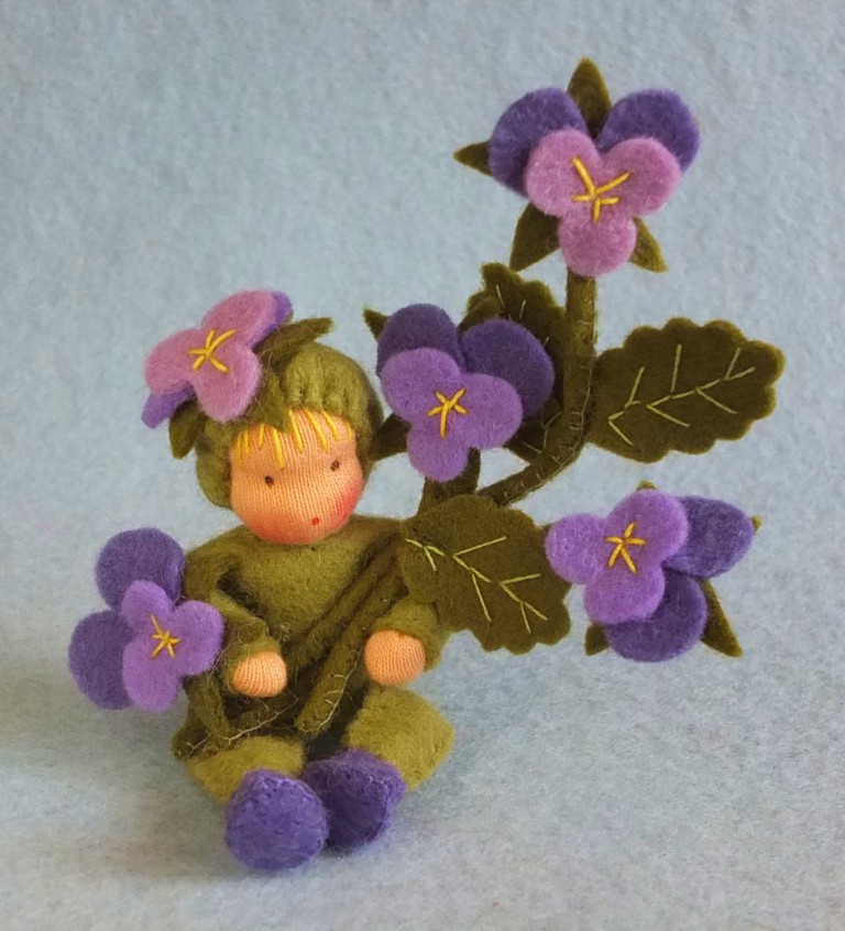 Bastelpackung Veilchenkind Atelier Pippilotta