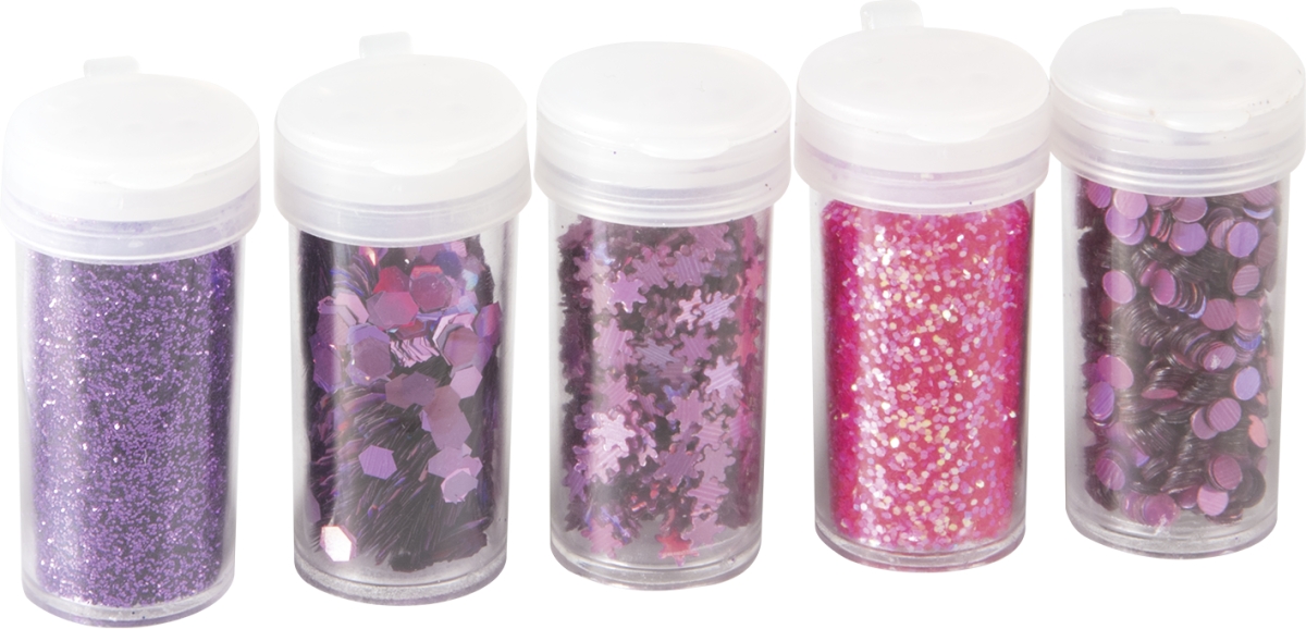Glitter - Mix lila