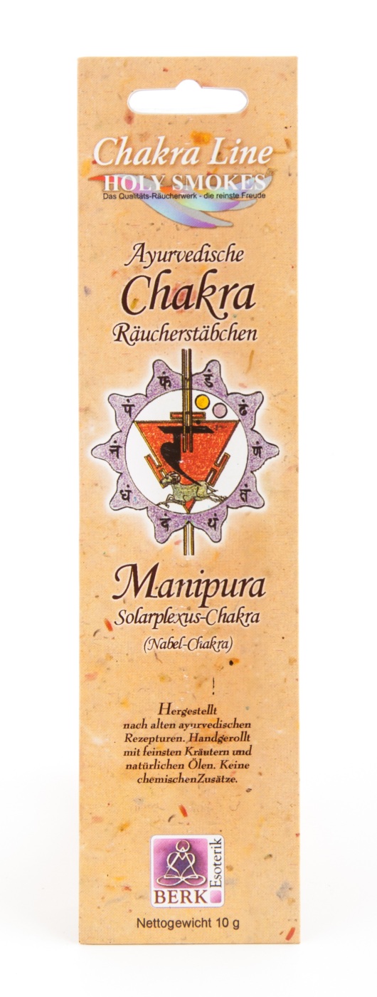 Chakra Räucherstäbchen Solarplexus (Manipura) - Chakra Line