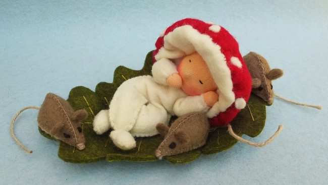 Bastelpackung Waldzwergbaby Atelier Pippilotta