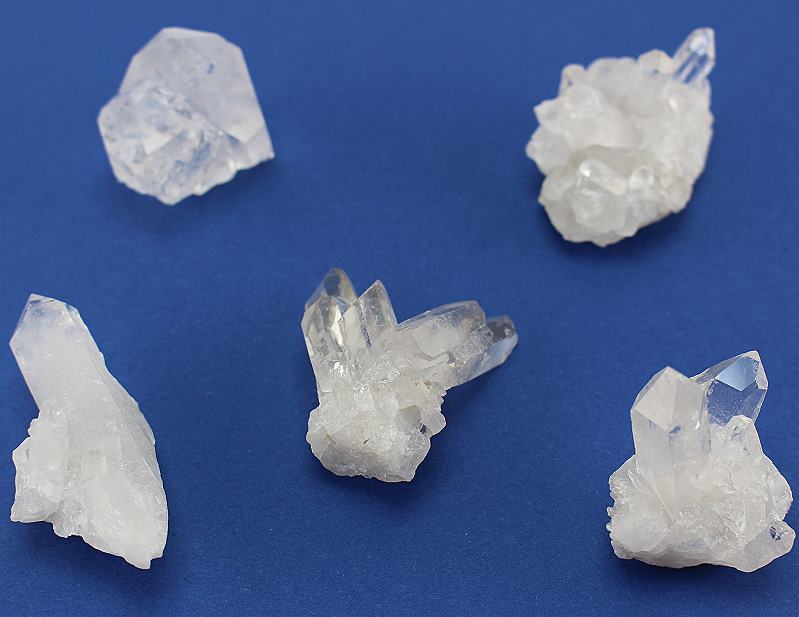 Bergkristallstufe 1 Stück 3-4 cm