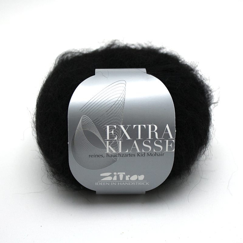 Extraklasse Kid Mohair 4508 schwarz -Atelier Zitron Extraklasse Kid Mohair 4508 schwarz -Atelier Zitron