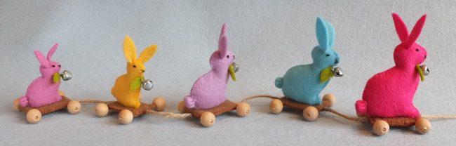 Bastelpackung Osterhasen - Zug Atelier Pippilotta