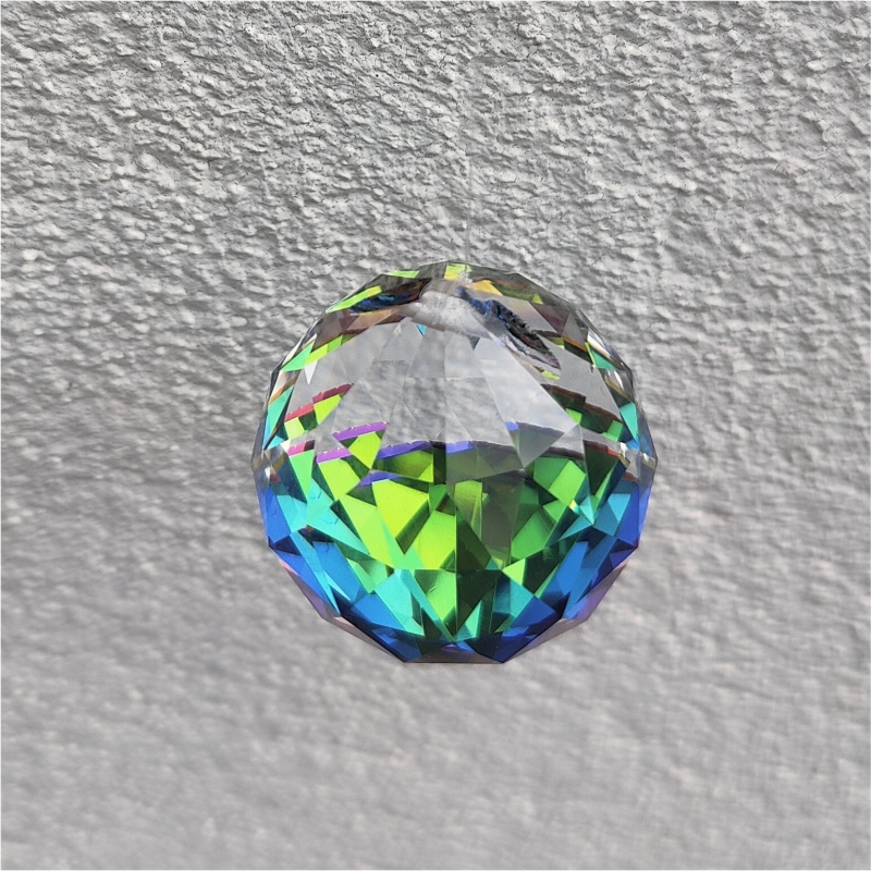 Regenbogen-Kristalle Kugel 4 cm