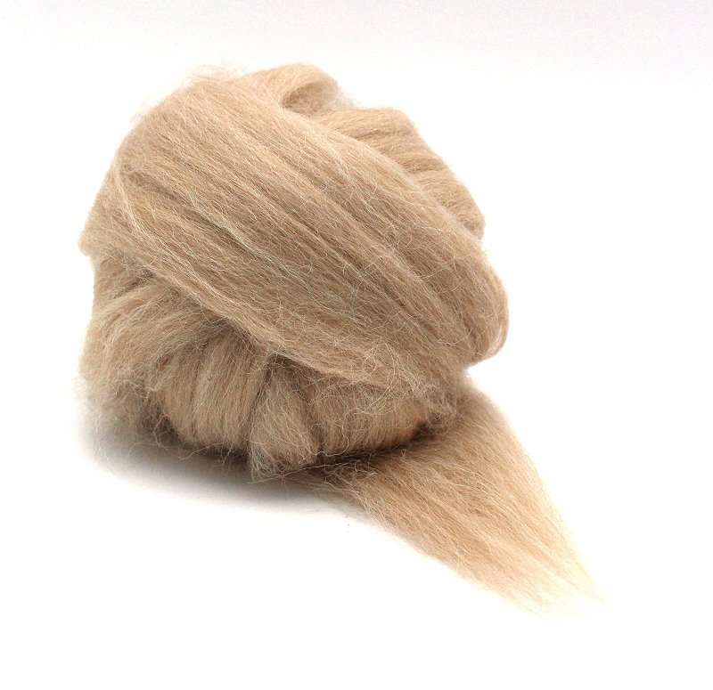 Alpaka in Sandfarben 50 g