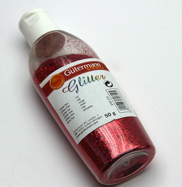 Schatzkiste 81 Glitter rot