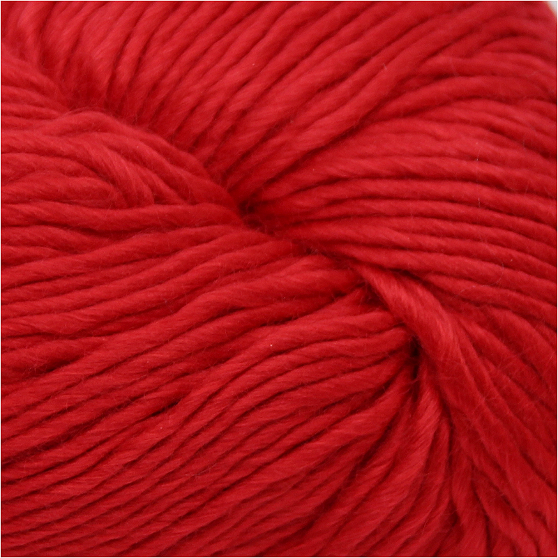 Handstrickgarn Wolle / Seide Feuerrot 132