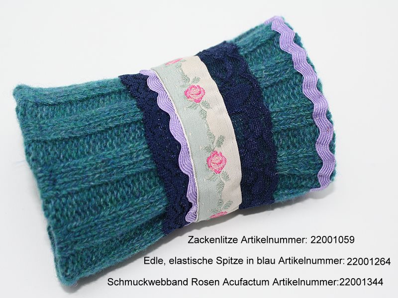 Zackenlitze 6 mm lavendel