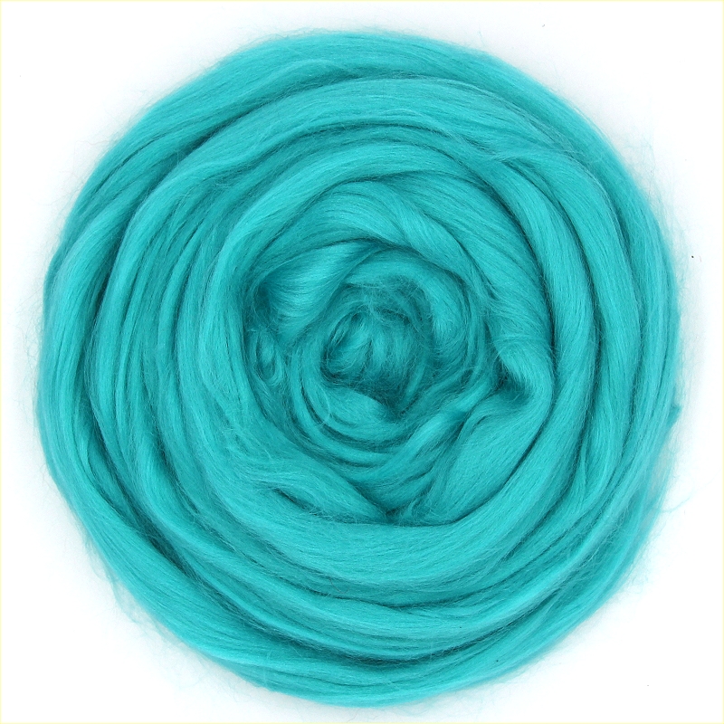 Glänzender Viskose Kammzug 50 g Glänzender Viskose Kammzug 50 g