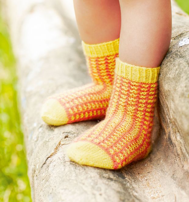 Socken einfach gestrickt / TO GO Socken einfach gestrickt / TO GO