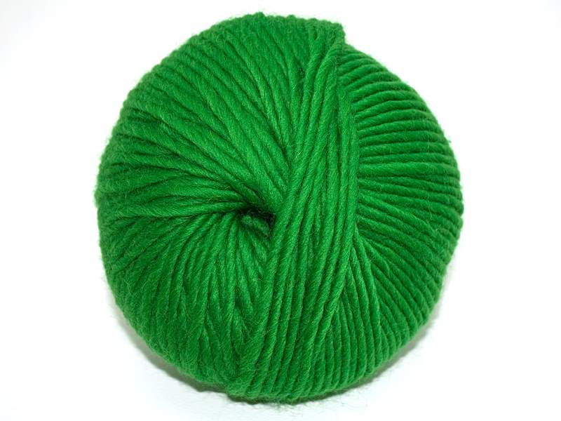 Strickfilzen / Schurwolldochtgarn Grasgrün Strickfilzen / Schurwolldochtgarn Grasgrün