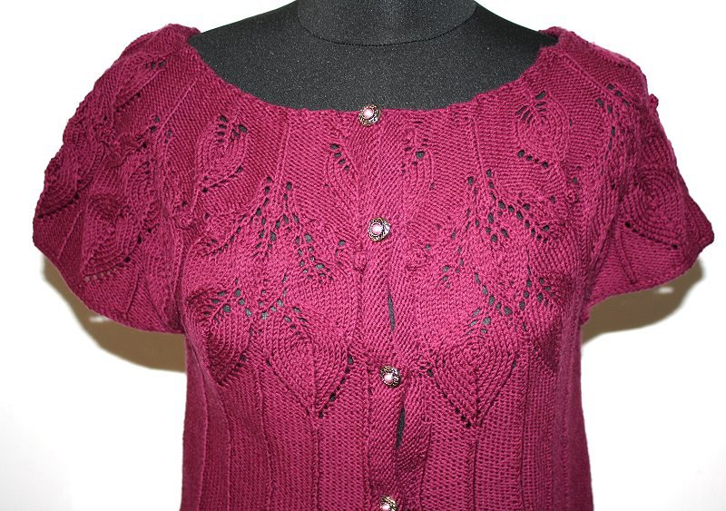 Strickjacke "edle Maschen"