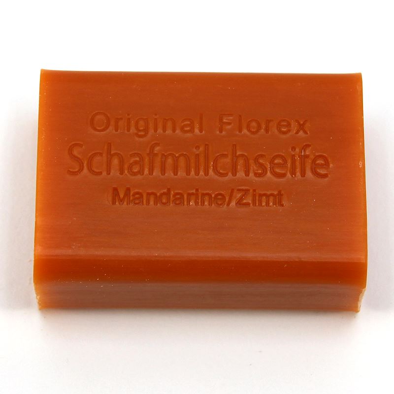Florex Schafmilchseife Mandarine / Zimt Florex Schafmilchseife Mandarine / Zimt