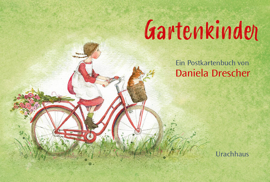 Postkartenbuch Gartenkinder