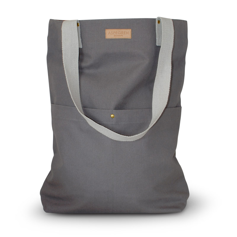 Einkaufstasche / Tasche Canvas Design Aspegren Dark Gray