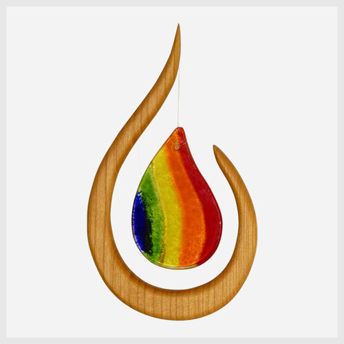 Feng Shui Fensterschmuck Regenbogentropfen 