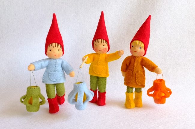 Zwergenlichter Bastelpackung Atelier Pippilotta Zwergenlichter Bastelpackung Atelier Pippilotta