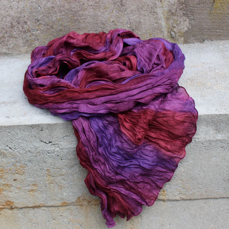 Baumwollschal Brombeere 180 x 85 cm Baumwollschal Brombeere 180 x 85 cm