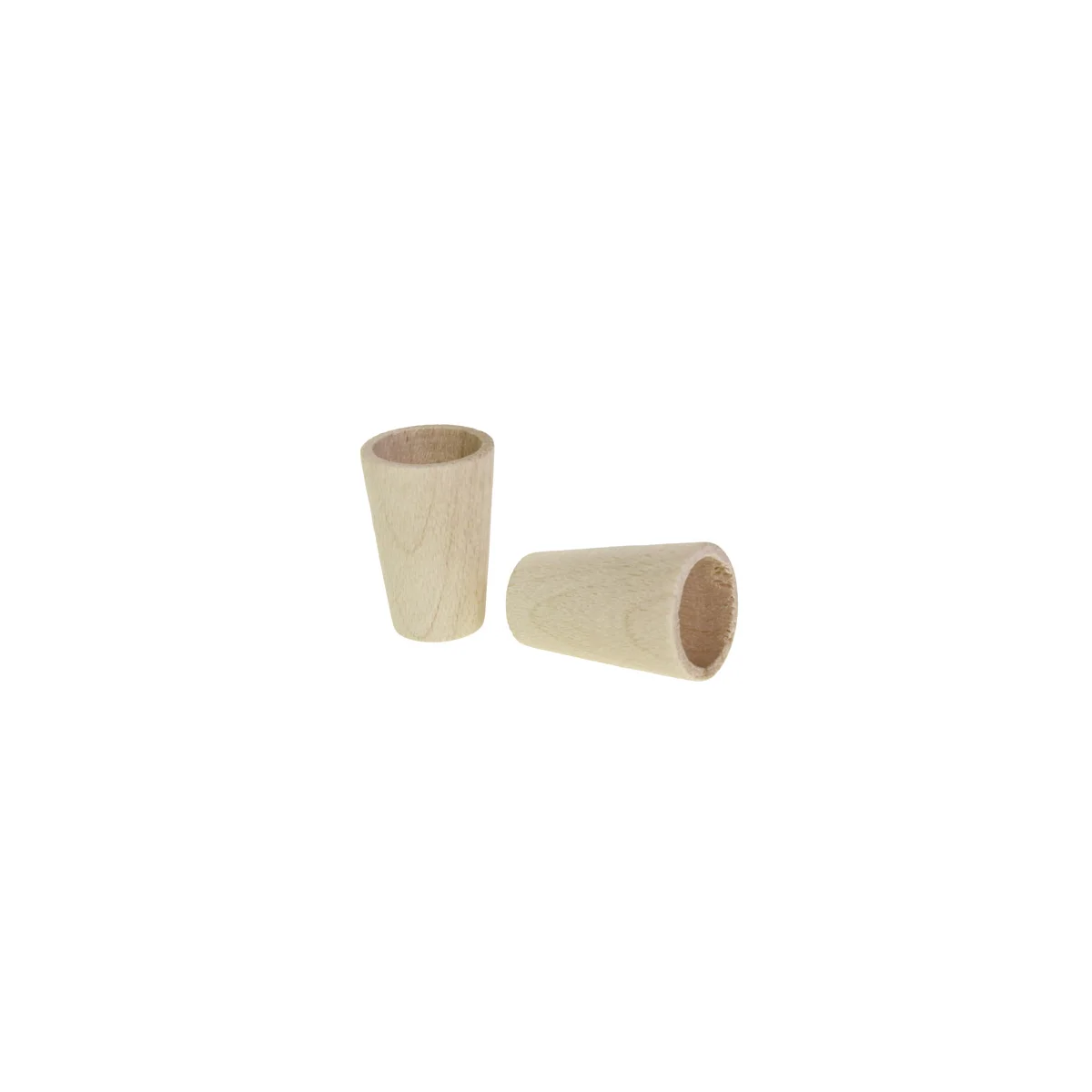 Mini Holzbecher  2 cm 1 Stück