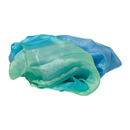 Sarah´s Silks Seidenspieltuch Meer 90 x 90 cm