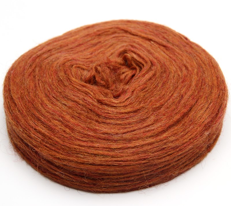 Plötulopi / Plattenwolle 1426 meliert orange ca. 100 g