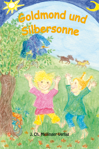 Mini Buch Goldmond und Silbersonne