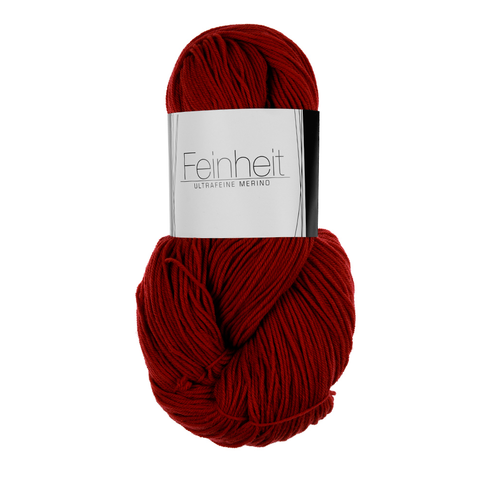 Feinheit 1616 Rot Strickgarn