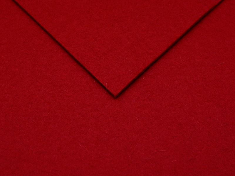 Wollfilz 3mm Design Rot