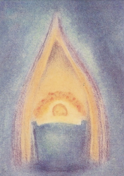 Kunstkarte Guten Abend, gute Nacht Kunstkarte Guten Abend, gute Nacht