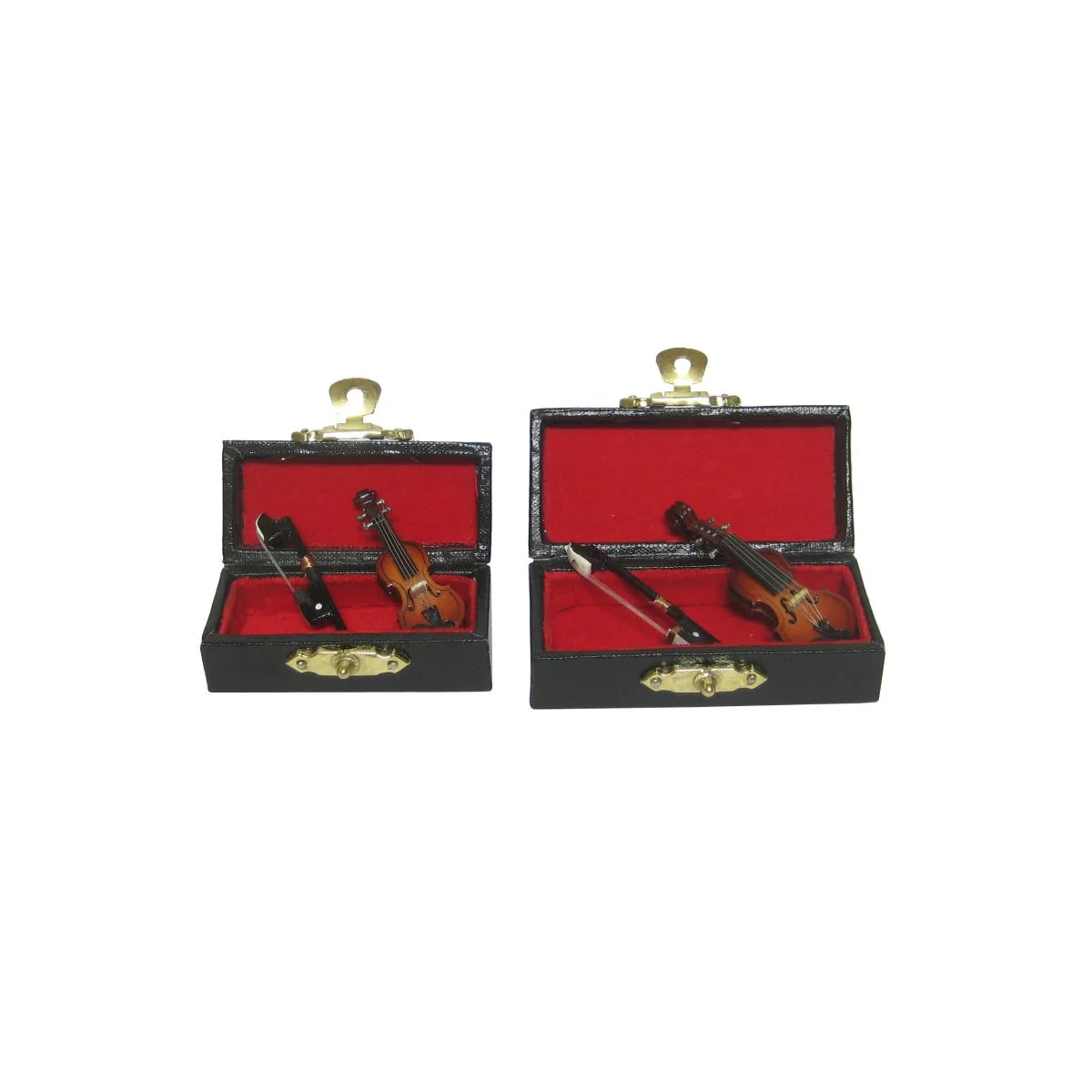 Mini-Violine 4 cm Premium im Geschenkkoffer 1 Stück