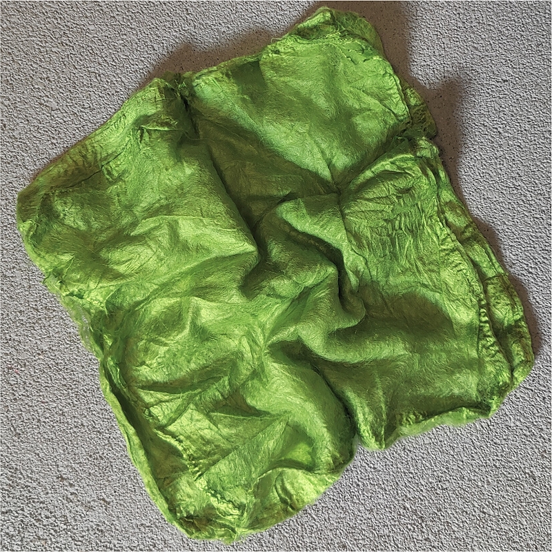 Seiden - Hankies Maigrün 10 g