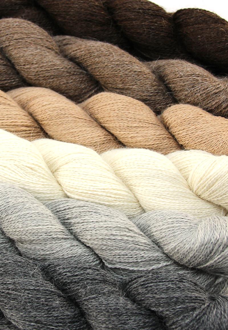 Alpaka Lacegarn Beige Nr. 03 50 g (Babyalpaka)