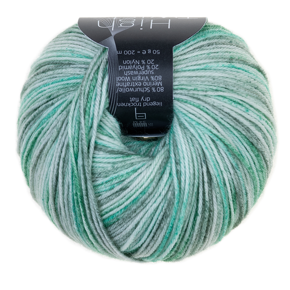 High Twist Color Strickgarn 16 Minze