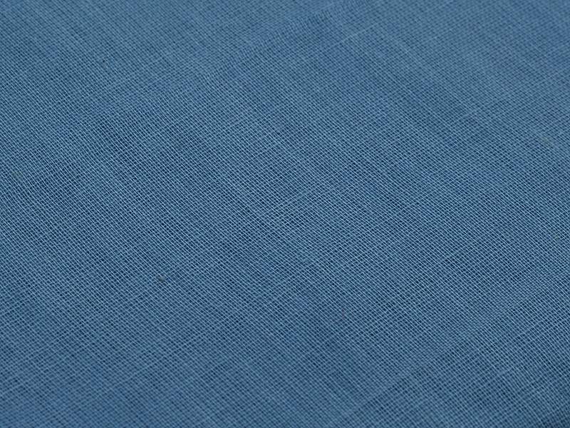 Baumwolltuch in Hellblau 100 x 100 cm