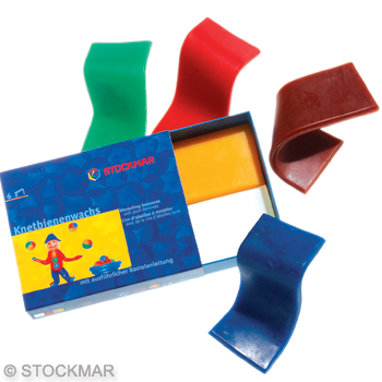 Stockmar Knetbienenwachs 6 Farben Stockmar Knetbienenwachs 6 Farben