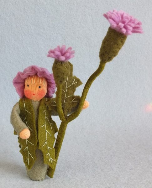 Bastelpackung Blumenkind Distel