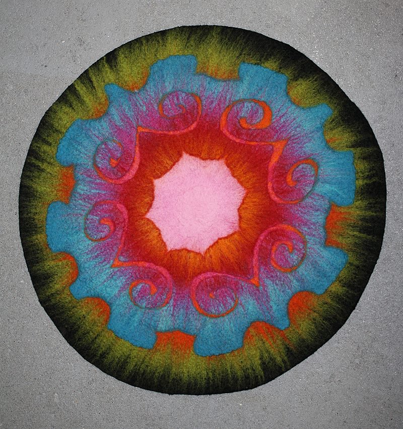 Gefilztes Mandala Gefilztes Mandala