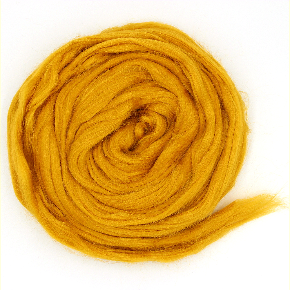Glänzender Viskose Kammzug 50 g