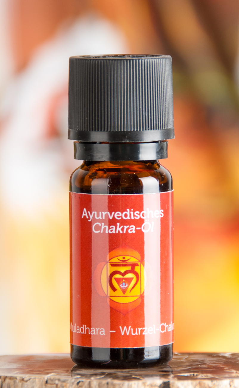 Wurzel-Chakra / 1. Chakra-Öl Muladhara Wurzel-Chakra / 1. Chakra-Öl Muladhara